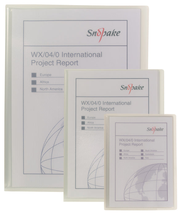 Best Value Snopake 11941 A5 Presentation Display Book with 20 Pockets - Clear (1 Piece)