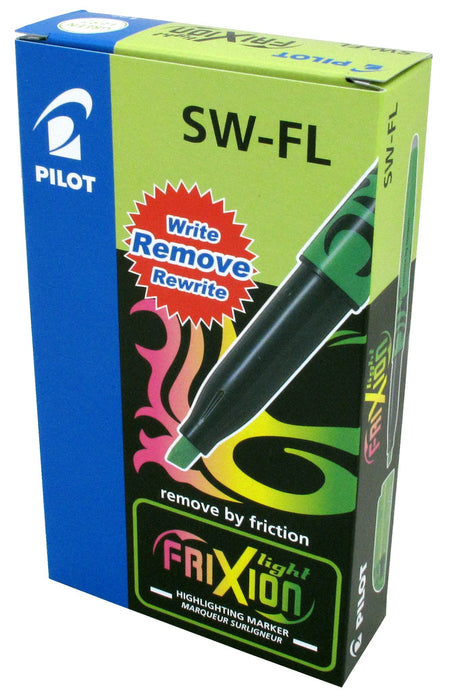 Best Value Pilot Frixion Light Erasable Highlighter - Green, Pack of 12