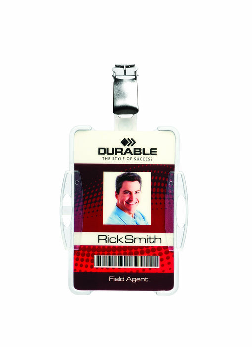 Best Value Durable Security Pass Holder - Clear, Pack of 25