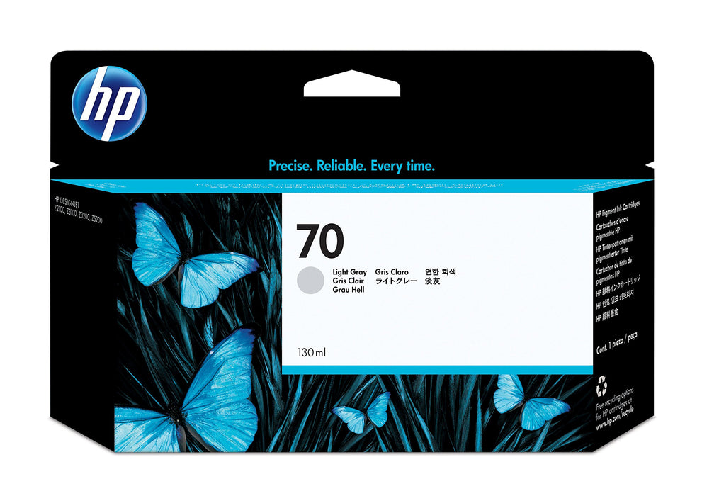 Best Value HP Original 70 Light Grey Ink Cartridge (130 ml)