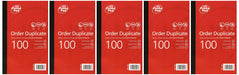 Best Value Pukka Pads Value 210x130mm Duplicate Order Book (Pack of 5)