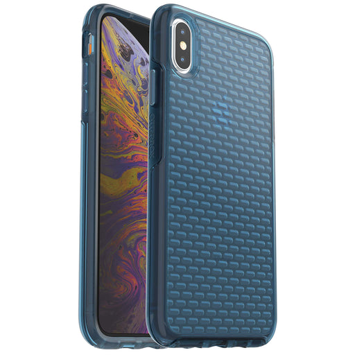 Clear Case Blue+Glass iPhoneXS Max