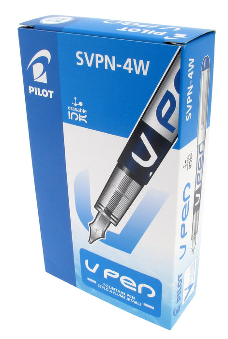 Pilot Fountain Pen Disposable V Pen Medium Blue Pack of 12