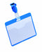 Best Value Durable Visitor Name Badge 60 x 90 mm - Blue (Pack of 25)