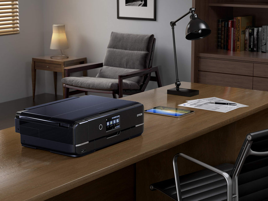 Best Value Epson Expression Photo XP-970 Print/Scan/Copy Wi-Fi Printer, Black