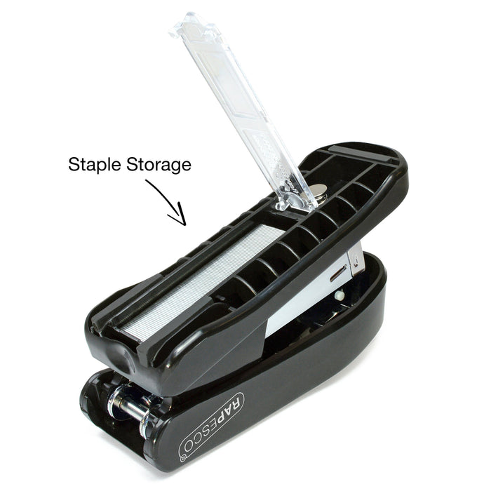 Best Value Rapesco R53800B1 Stapler - Snapper, 20 Sheet Capacity (Black)
