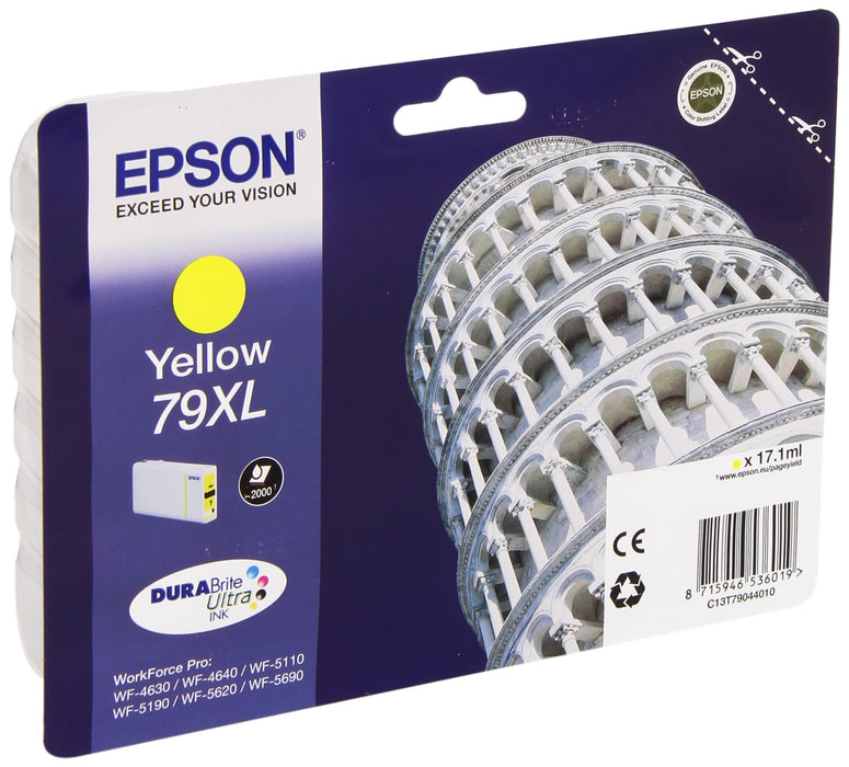Best Value Epson C13T79044010 79 X-Large Durabrite Ink Cartridge, Yellow, Genuine, Amazon Dash Replenishment Ready