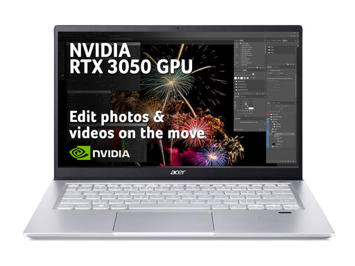 Acer Swift SFX14-41G 14 Inch AMD Ryzen 5 5600U 8GB RAM 512GB SSD NVIDIA GeForce RTX 3050 Windows 11 Home Notebook