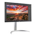 LG 27UP850N-W 27 Inch 3840 x 2160 Pixels 4K Ultra HD HDMI DisplayPort Silver Monitor