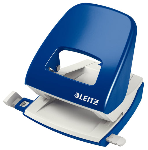 Best Value Leitz Hole Punch, 30 Sheets, Guide Bar with Format Markings, Metal, NeXXt Range, 50080035 - Blue