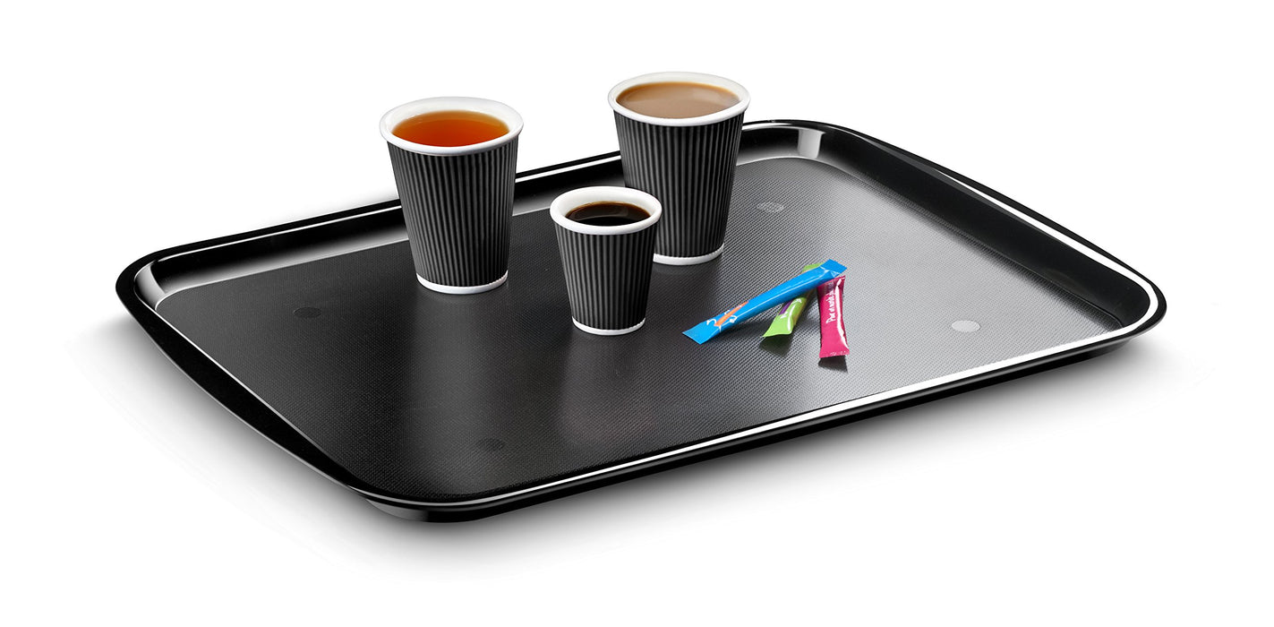 Best Value CEP Rectangular Carry Tray, Black