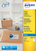 Best Value Avery Self Adhesive Parcel Shipping Labels, Inkjet Printers, 4 Labels Per A4 Sheet, 400 Labels, QuickDRY (J8169)