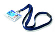 Best Value Durable 812728 Textile Soft Lanyard - Midnight Blue (Pack of 10)