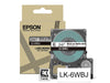 Epson  LK-6WBJ Black  on Matte WhiteTape Cartridge 24mm - C53S672064