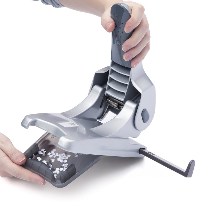 Best Value Rapesco 0732 Hole Punch Zero-65 Heavy Duty, 65 Sheet Capacity - Silver