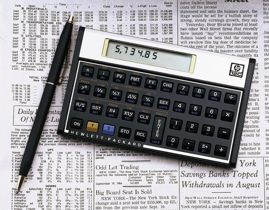 HP Financial Calculator - HP-12C/INT