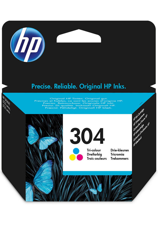 Best Value HP N9K05AE 304 Original Ink Cartridge, Tri-color, Pack of 1