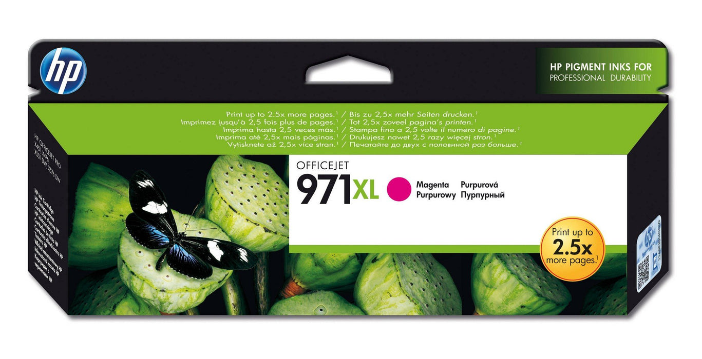 Best Value HP CN627AE 971XL High Yield Original Ink Cartridge, Magenta, Pack of 1