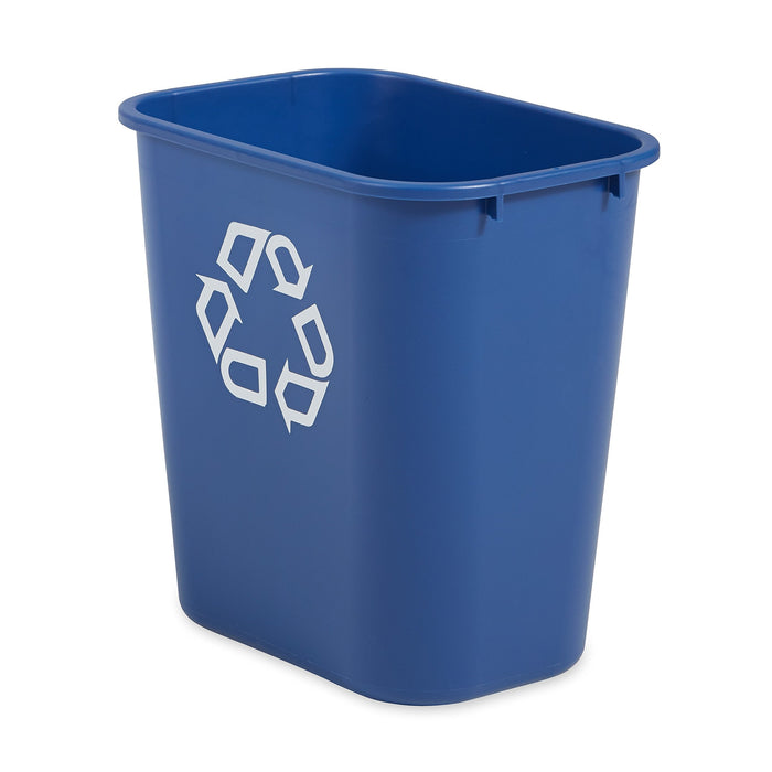 Rubbermaid Recycling Bin Blue 27 Litre Polyethylene 380 x 368 x 265 mm