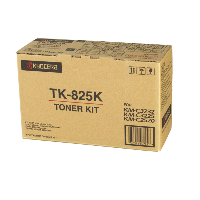 Best Value Kyocera Toner Cartridge TK-825 K - BLACK - 15.000 Pages Ultra High Capacity Genuine Premium Printer Toner - 1T02FZ0EU0 - 0T2FZ0EU - for KM-C 2500 / 2520 /