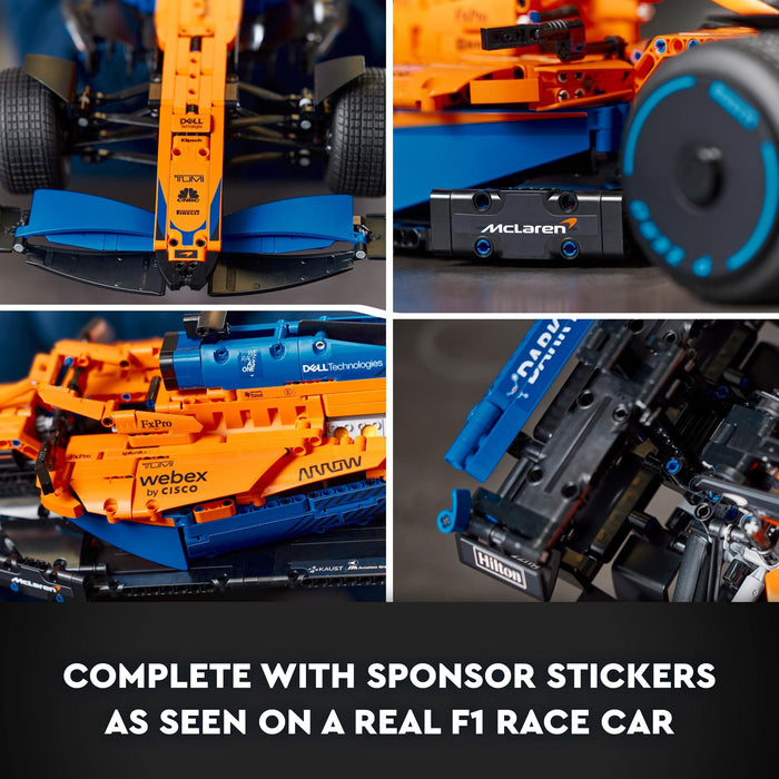 LEGO Technic 42141 McLaren F1 Formula Race Car