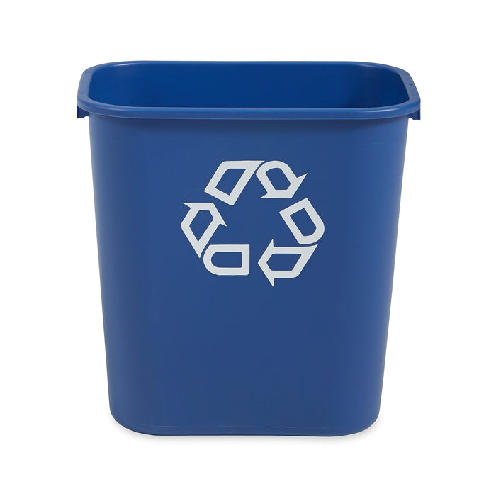 Rubbermaid Recycling Bin Blue 27 Litre Polyethylene 380 x 368 x 265 mm