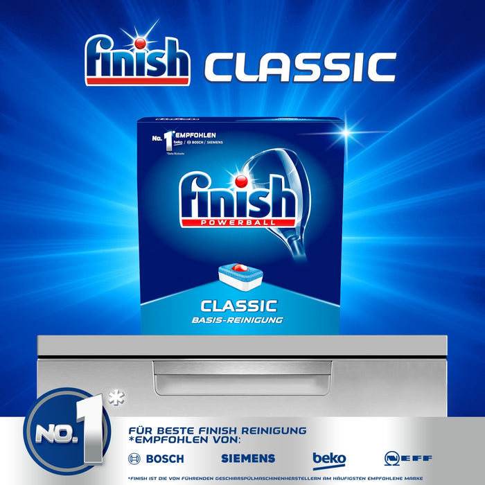 Best Value Finish Classic Dishwasher Tablets, Pack of 110 Tablets