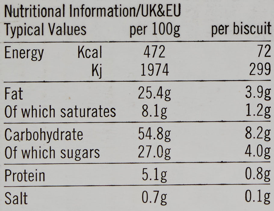 Best Value Border Biscuits - 48 in a box 
