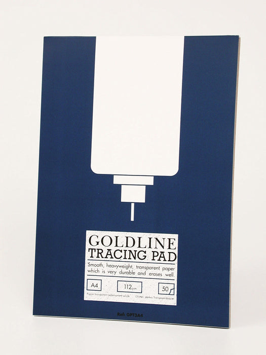 Best Value Clairefontaine Goldline Heavyweight Tracing Pad, A4, 112 gsm, 50 Sheets
