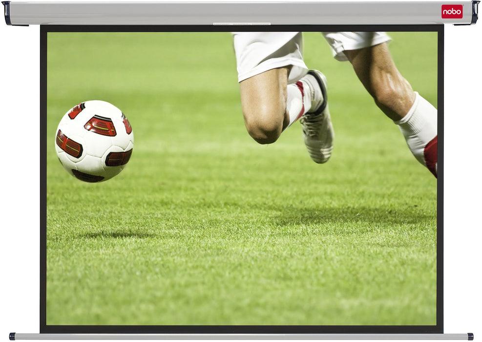 Best Value Nobo Projection Screen Home Theatre/Office/Cinema Screen 4:3 Screen Format Matte White (1500x1138mm)