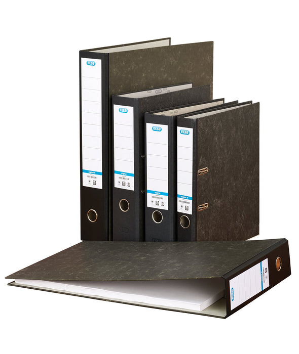 Best Value Elba 70 mm A3 Oblong Lever Arch File - Black