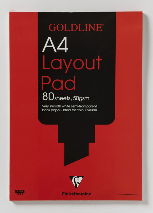 Best Value Clairefontaine Goldline Layout Pad, A4, 50 gsm, 80 Sheets