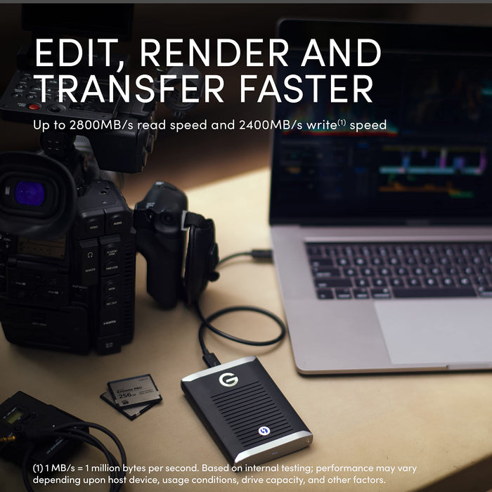 GTechnology GDrive 1TB Thunderbolt 3 External Solid State Drive — Parkem