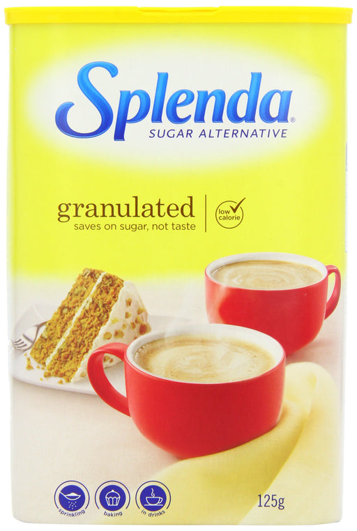 Best Value Splenda Granulated Sugar Low Calorie Sugar Alternative 2x125g Tubs