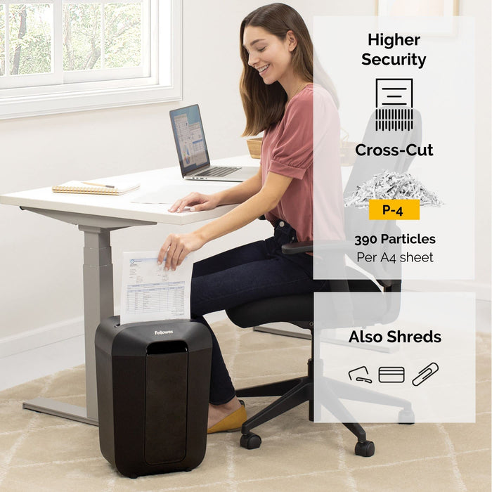 Fellowes Powershred LX70 Cross Cut Shredder 4403401