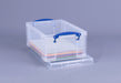 Best Value Really Useful 9 Litre Plastic Storage Box - Clear, Standard Packaging