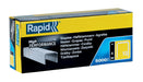 Best Value Rapid High Performance Staples, No.13, Leg Length 8 mm, 11835600 - 5000 Pieces - Silver
