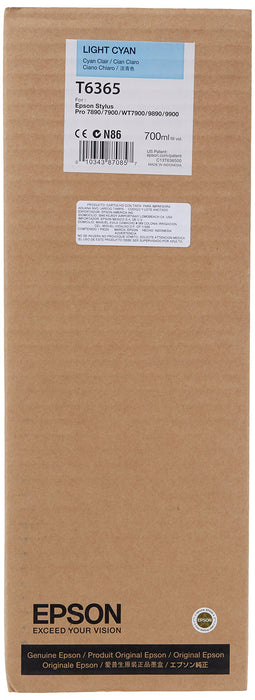 Best Value Epson C13T636500 700ml Ink Cartridge for Pro Stylus - Light Cyan