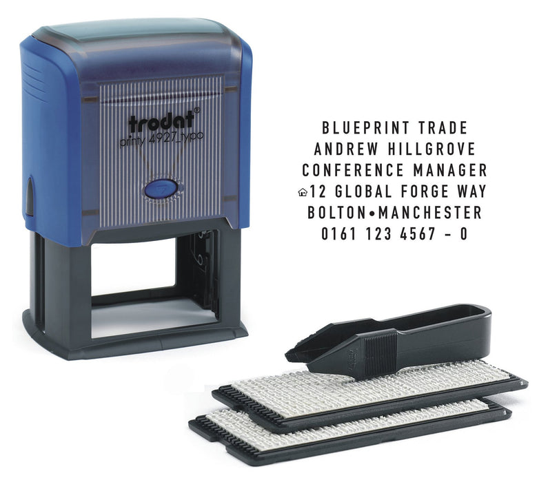 Best Value Trodat Swop Pads 6/4927 Replacement Ink Pads - Black