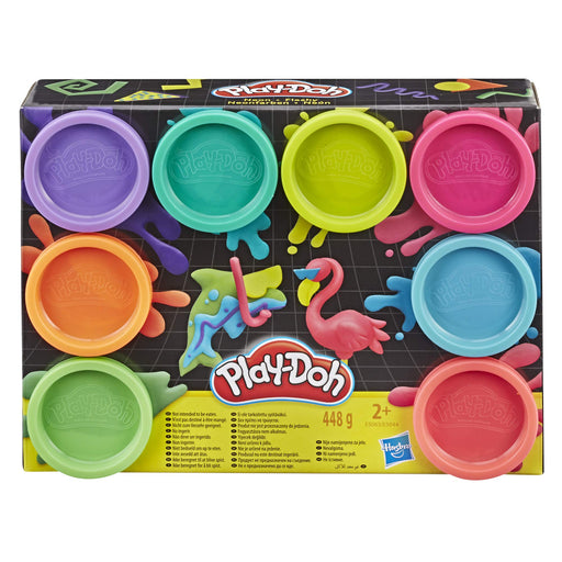 Play-Doh 8 Colours Neon Starter Pack /E5044