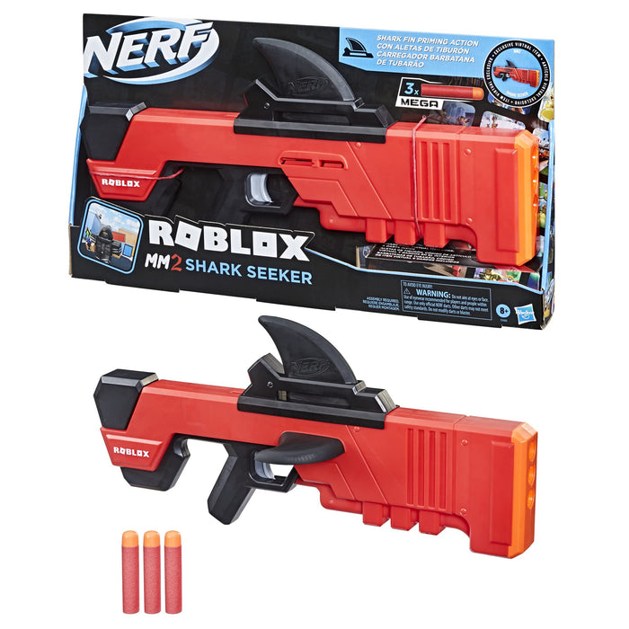 NERF Roblox MM2 Shark Seeker Blaster //F2489