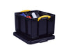 Best Value Really Useful Storage Box 42 Litre Solid Black