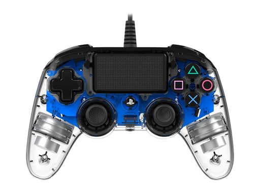 Nacon Wired Compact Controller Illuminated Blue PS4