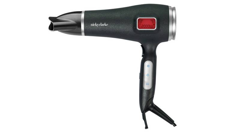 Nicky Clarke NHD146 Hair Therapy Ceramic Hair Dryers Black
