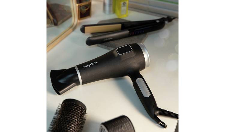 Nicky Clarke NHD146 Hair Therapy Ceramic Hair Dryers Black
