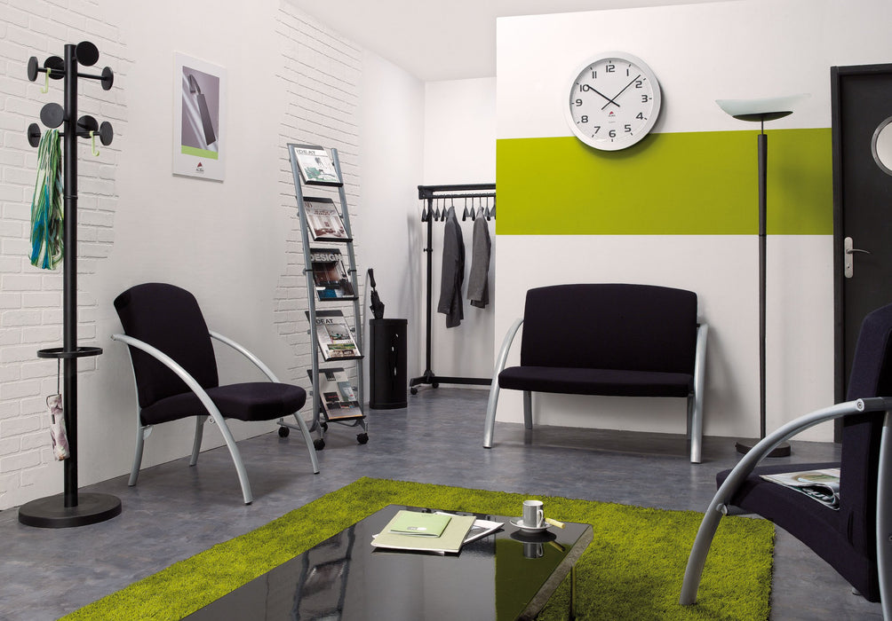 Best Value Alba Coat Stand, Metal, Black, One Size