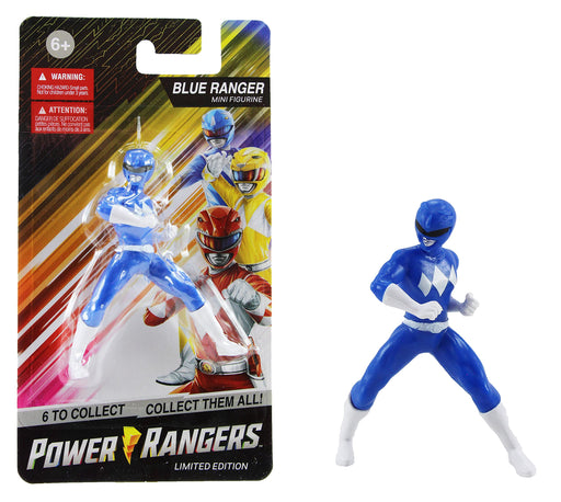 Power Rangers Mini Figure Limited Edition - Blue Ranger 2.5in