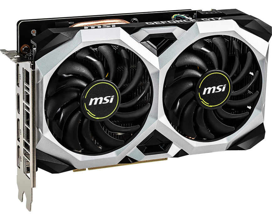 Best Value MSI Nvidia GeForce GTX 1660 Ventus XS 6G OC Graphics Card 6 GB GDDR5, 1830 MHz, 3x DisplayPort, HDMI, Dual Fan Cooling System