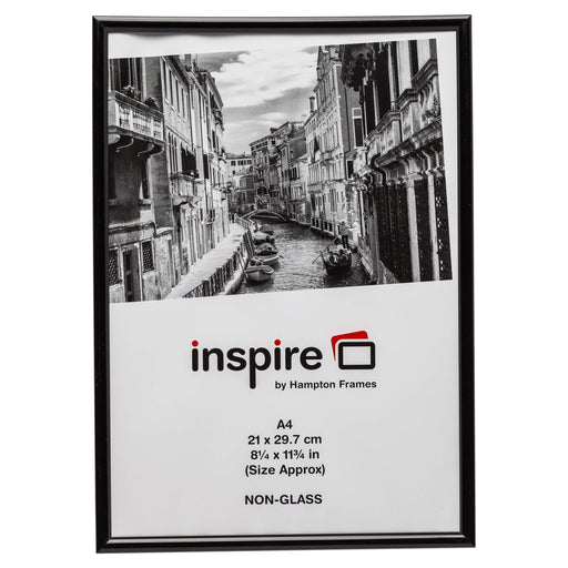 Best Value inspire by Hamption Frames 21 x 29.7 cm A4 Photo Frame - Black