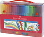 Best Value Faber-Castell Connector Fibre Tip Pen Case Box (Pack of 60)